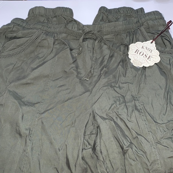 (XXL)- Knox Rose Women's Cargo Jogger Pants - Picture 3 of 10